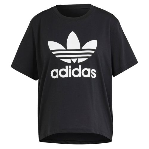 Remera Mujer adidas Trefoil Boxy