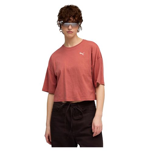 Remera Mujer Puma Wardrobe Ess Oversized
