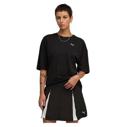 Remera Mujer Puma Wardrobe Ess Oversized