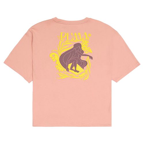 Remera Mujer Puma Wardrobe Ess Downtown Relaxed