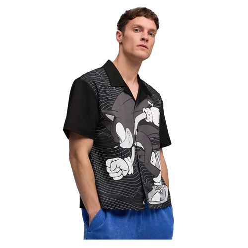 Camisa Hombre Puma X Sonic Relaxed Graphic