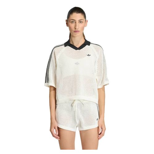 Remera Mujer adidas Crochet Polo