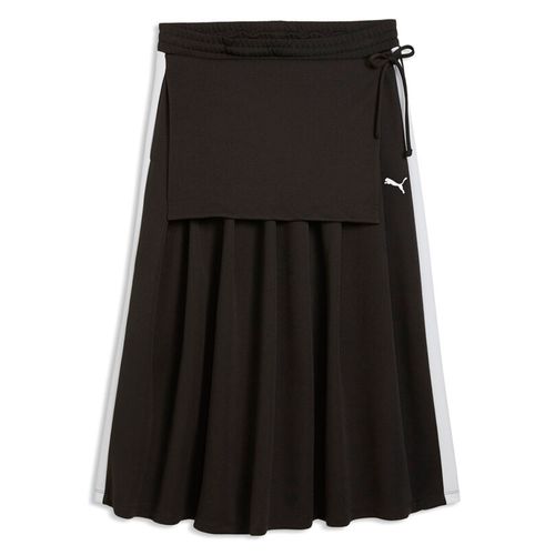 Pollera Mujer Puma T7 Midi Pleated Skirt