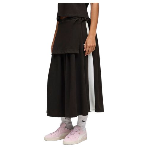 Pollera Mujer Puma T7 Midi Pleated Skirt