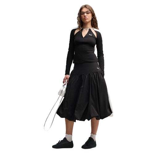 Pollera Mujer Puma T7 Ballon Midi Skirt