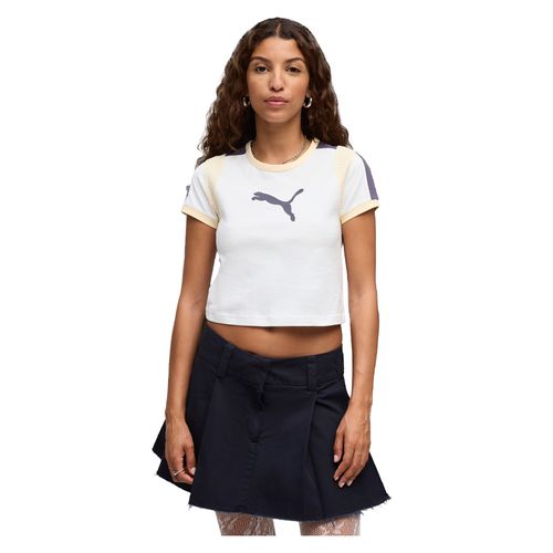 Remera Mujer Puma Graphic Ringer Baby