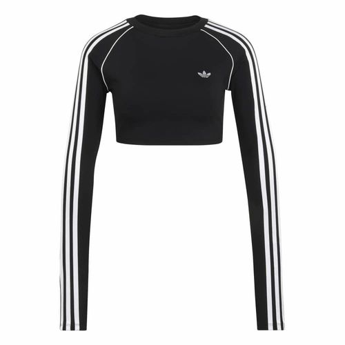 Remera Manga Larga Mujer adidas 3 Stripes Ess
