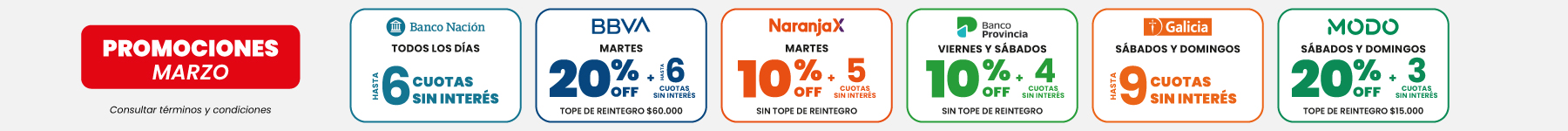 PROMOCIONES​
